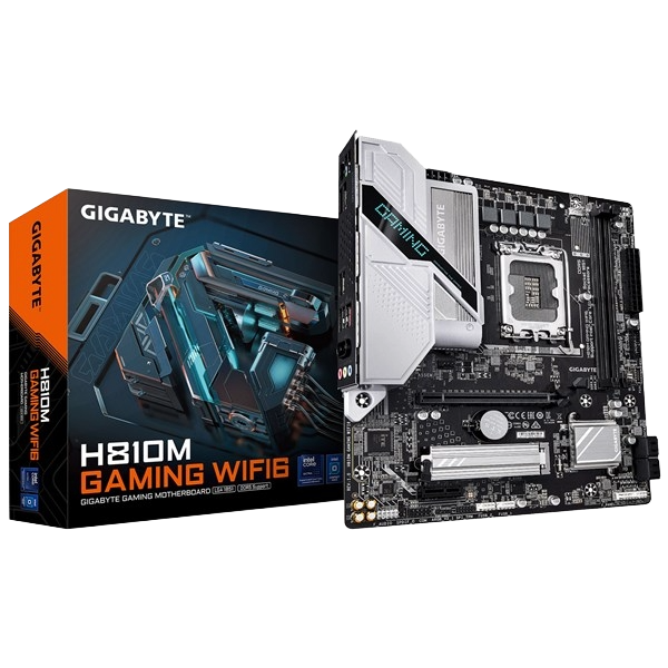 Gigabyte H810M GAMING WIFI6 mATX Motherboard for Intel LGA1851 CPUs